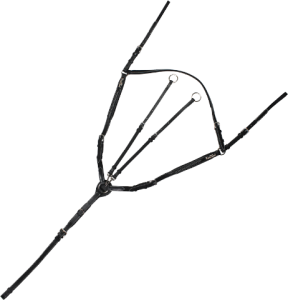 Napierśnik skórzany Kentaur Mons  z ozdobnym przeszyciem