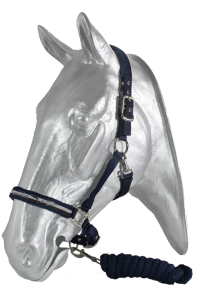Kantar podszyty polarem + uwiąz Kentaur