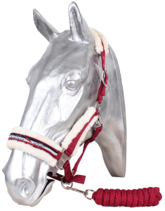 Kantar obszyty futrem + uwiąz Kentaur
