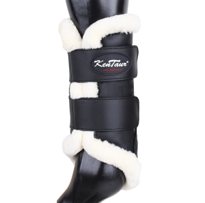 Ochraniacze ujeżdżeniowe Kentaur ze sztucznej skóry