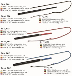 Bat do powożenia łukowy maratonowy Ledo 170 cm / 30 cm 