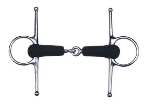 Wędzidło z wąsami gumowe 1 x łamane