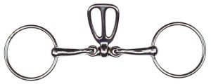 Wędzidło z pół łopatką na język