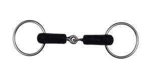 Wędzidło pokryte gumą 1x łamane