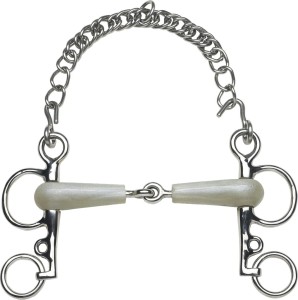 Pelham łamany Flexi z krótkimi czankami