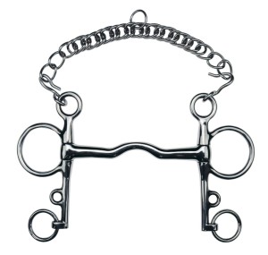 Pelham prosty cienki z niskim portem