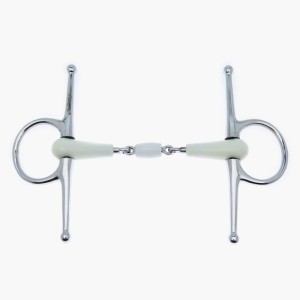 Wędzidło z wąsami 2x łamane Metalab Flexi