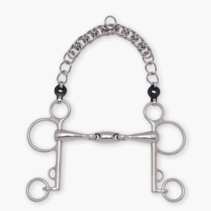 Pelham 2x łamany pełny z długimi czankami Metalab