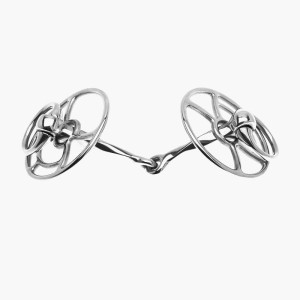 Wędzidło Whitaker Universal Bit z kręconym ścięgierzem