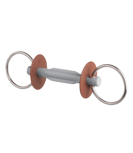 Wędzidło z łopatką Butterfly zwykłe proste twarde Beris