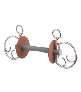 Wędzidło Kimberwick proste miękkie Beris