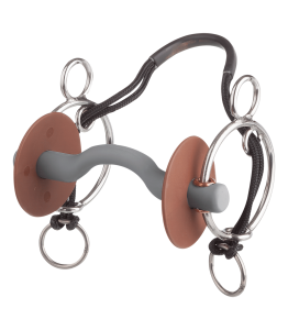 Wędzidło Kombi proste z portem twarde Beris