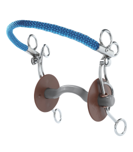 Wędzidło Tandem proste z portem miękkie Beris Konnex