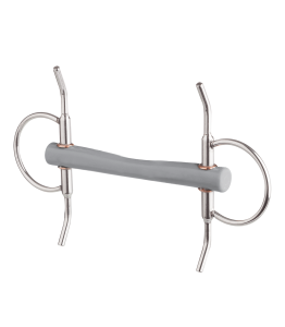 Wędzidło z wąsami proste miękkie Beris