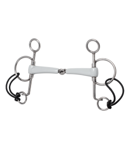 Wędzidło Pelham 1x łamane Beris krótka czanka