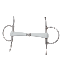 Wędzidło z wąsami 1x łamane Beris