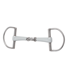 Wędzidło oliwkowe D 2x łamane Beris