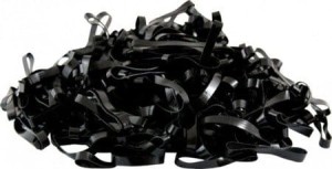 Gumki do grzywy silikonowe w folii