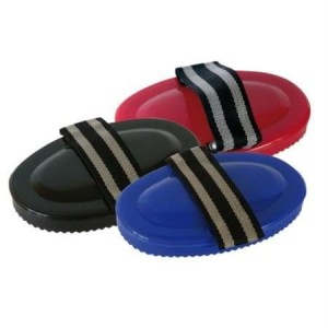 Zgrzebło ząbkowane z miękkiego plastiku York