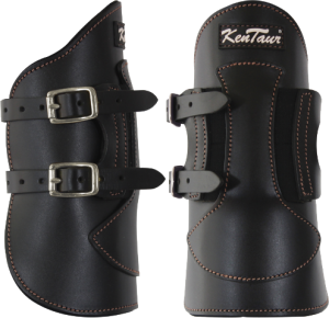 Ochraniacze skórzane tylne z wkładką ołowianą Kentaur