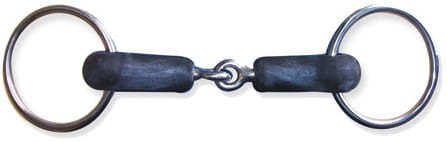 Wędzidło pokryte gumą Metalab Standard