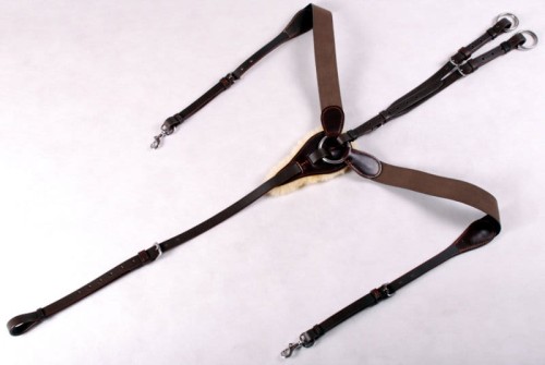 Napierśnik skokowy z futerkiem Daw-Mag