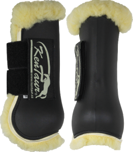 Ochraniacze przednie z futrem Kentaur Profi Jump