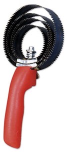 Zgrzebło metalowe okrągłe dwustronne