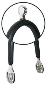 Ostrogi Pessoa - szpic prosty zakończony kółkiem