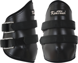 Ochraniacze skórzane tylne zaciskowe średnie Kentaur