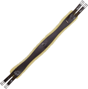 Popręg skórzany z futrem Kentaur Verona 