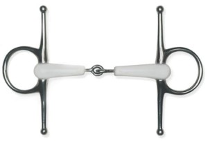 Wędzidło z wąsami łamane Metalab Flexi